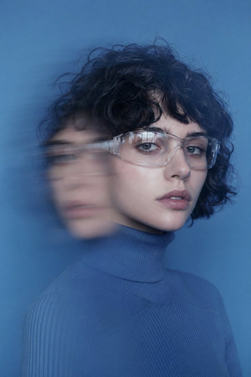 Double Exposure Motion Blur Portrait example image