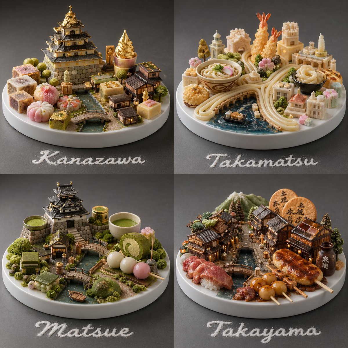 Food-Based Micro-Cities Visualization example image