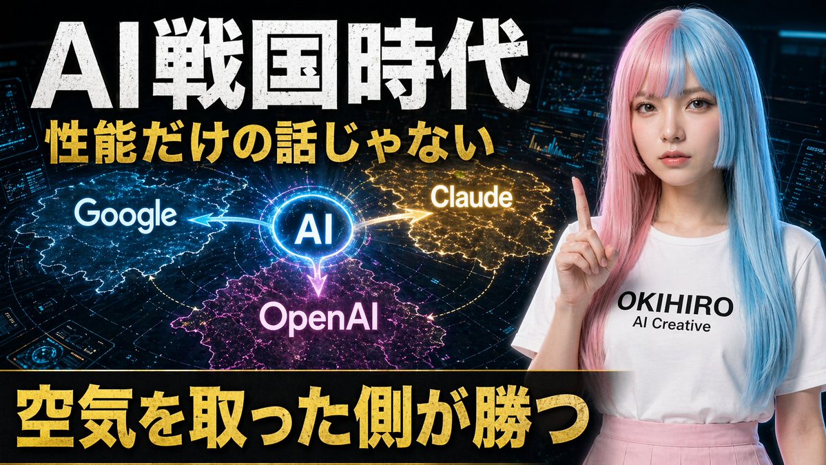 Japanese AI Battle YouTube Thumbnail example image