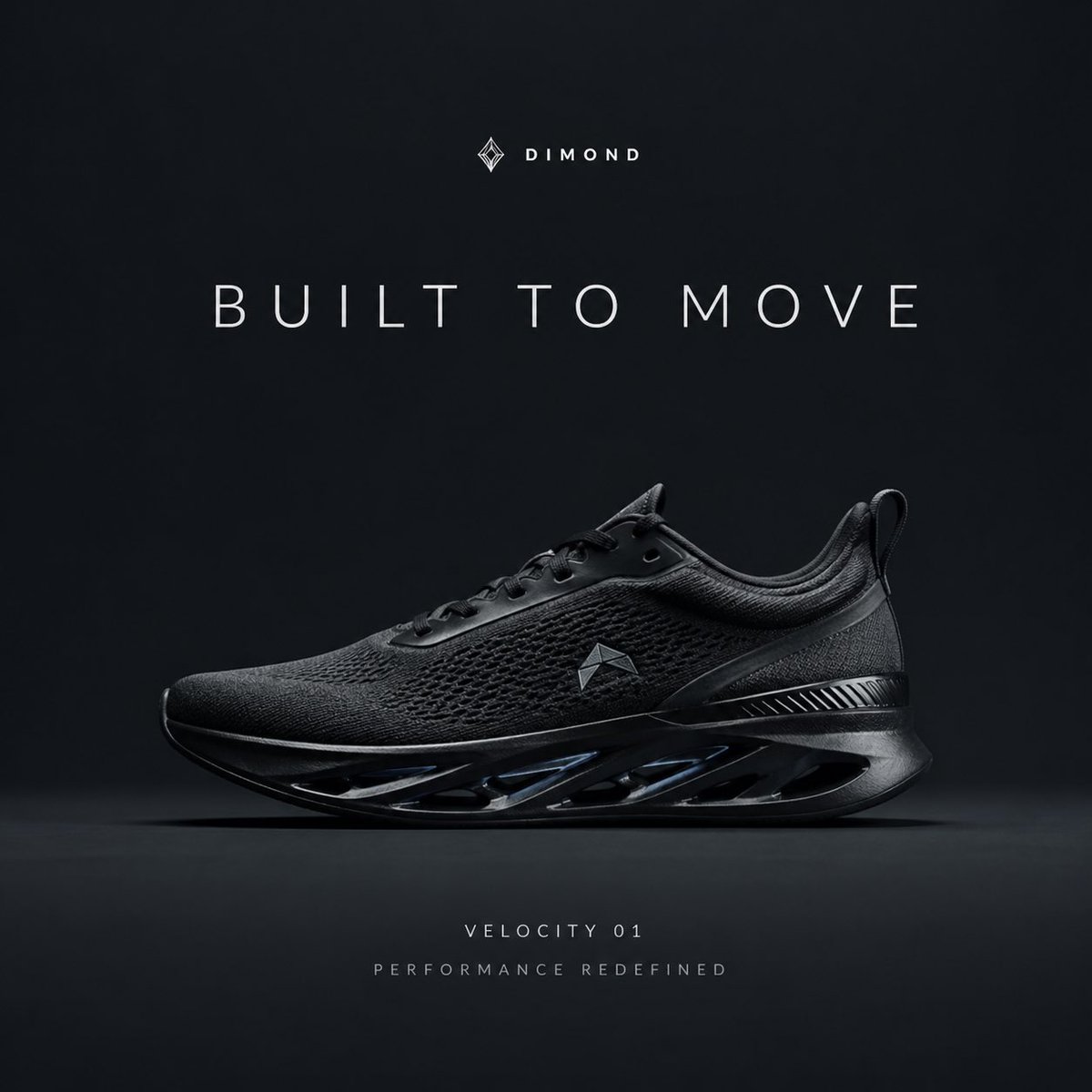 Premium Sportswear Campaign Poster Prompt example image