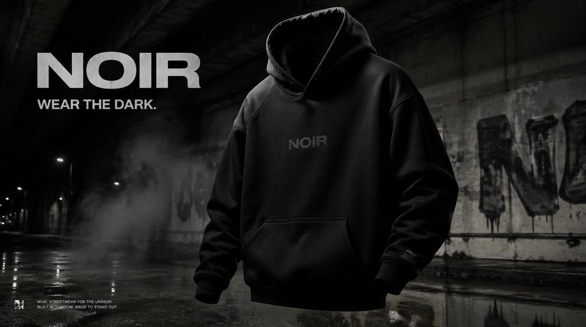 Streetwear Campaign Poster Prompt example image