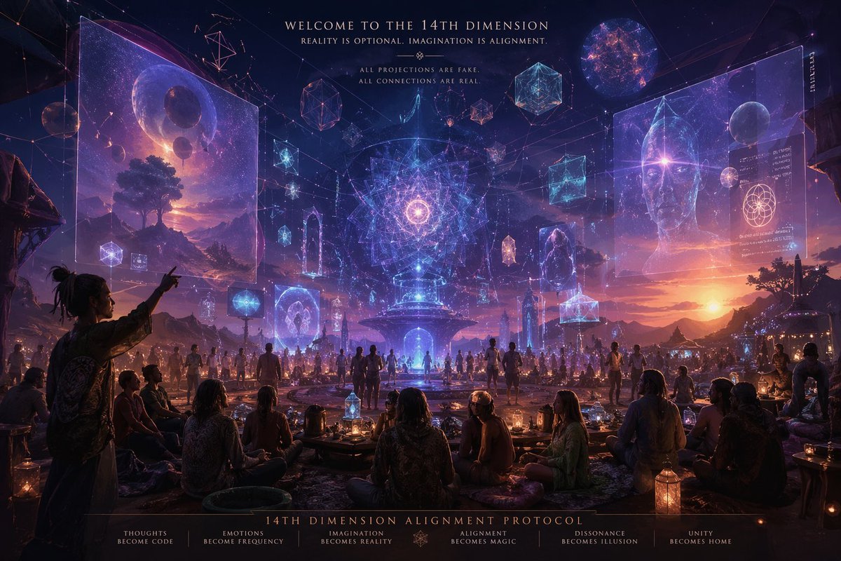 14th-Dimension Projection Scene example image