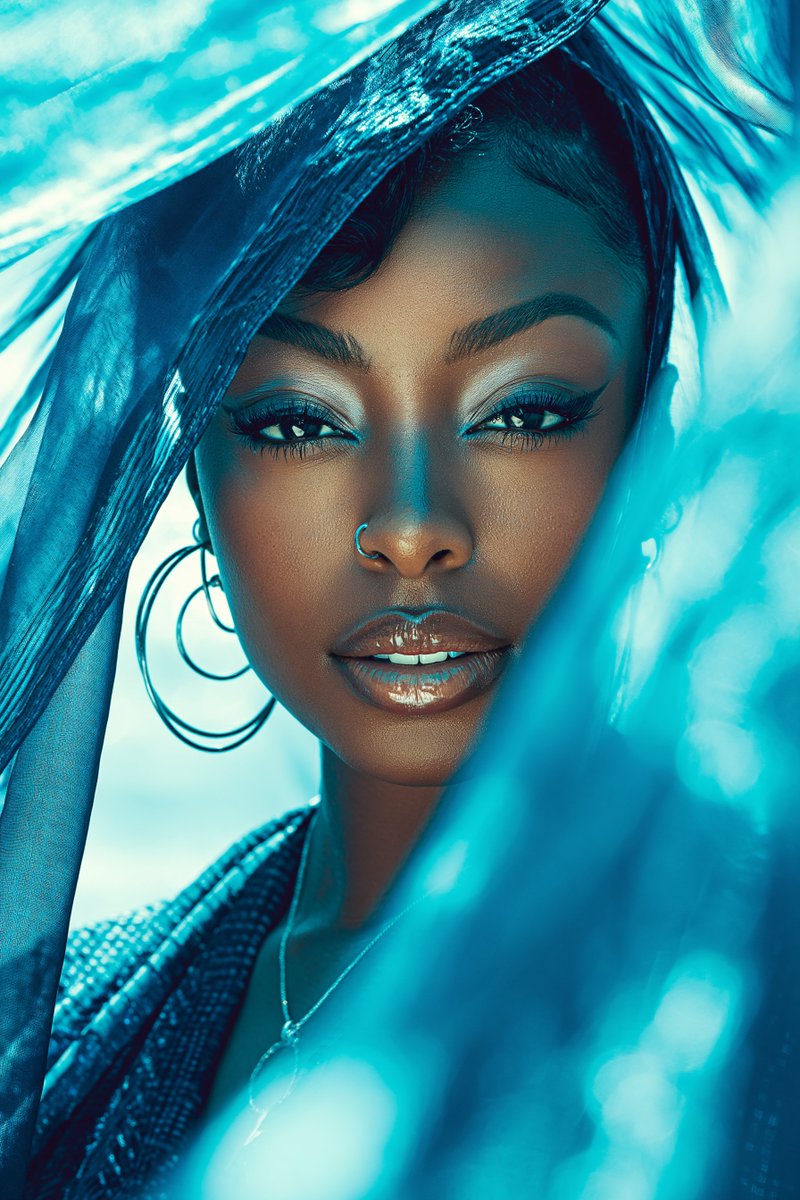 Luxury Glam Beauty Portrait example image