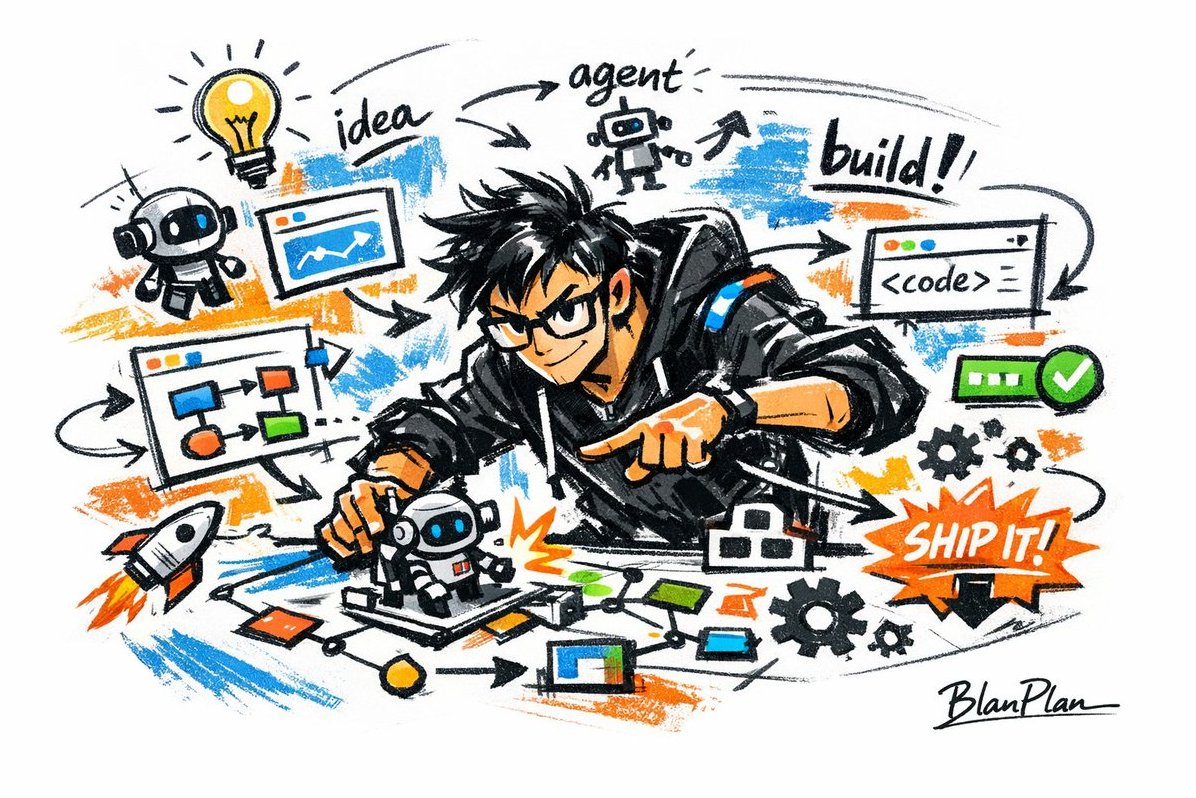 AI Builder Doodle Sketch example image