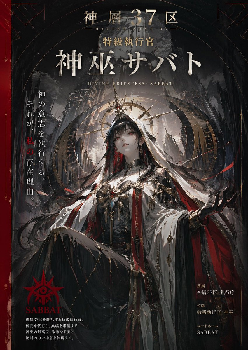 Character Visual Vertical Poster example image