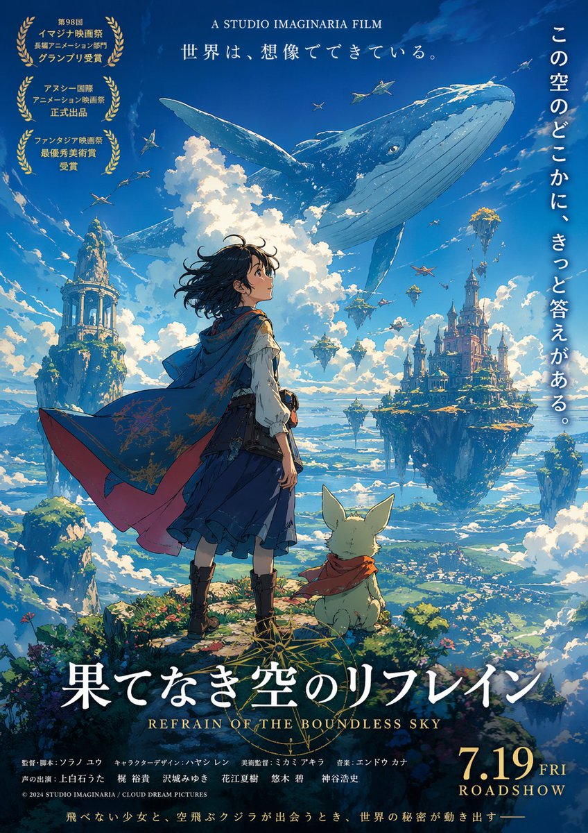 Fictional Anime Movie Poster example image