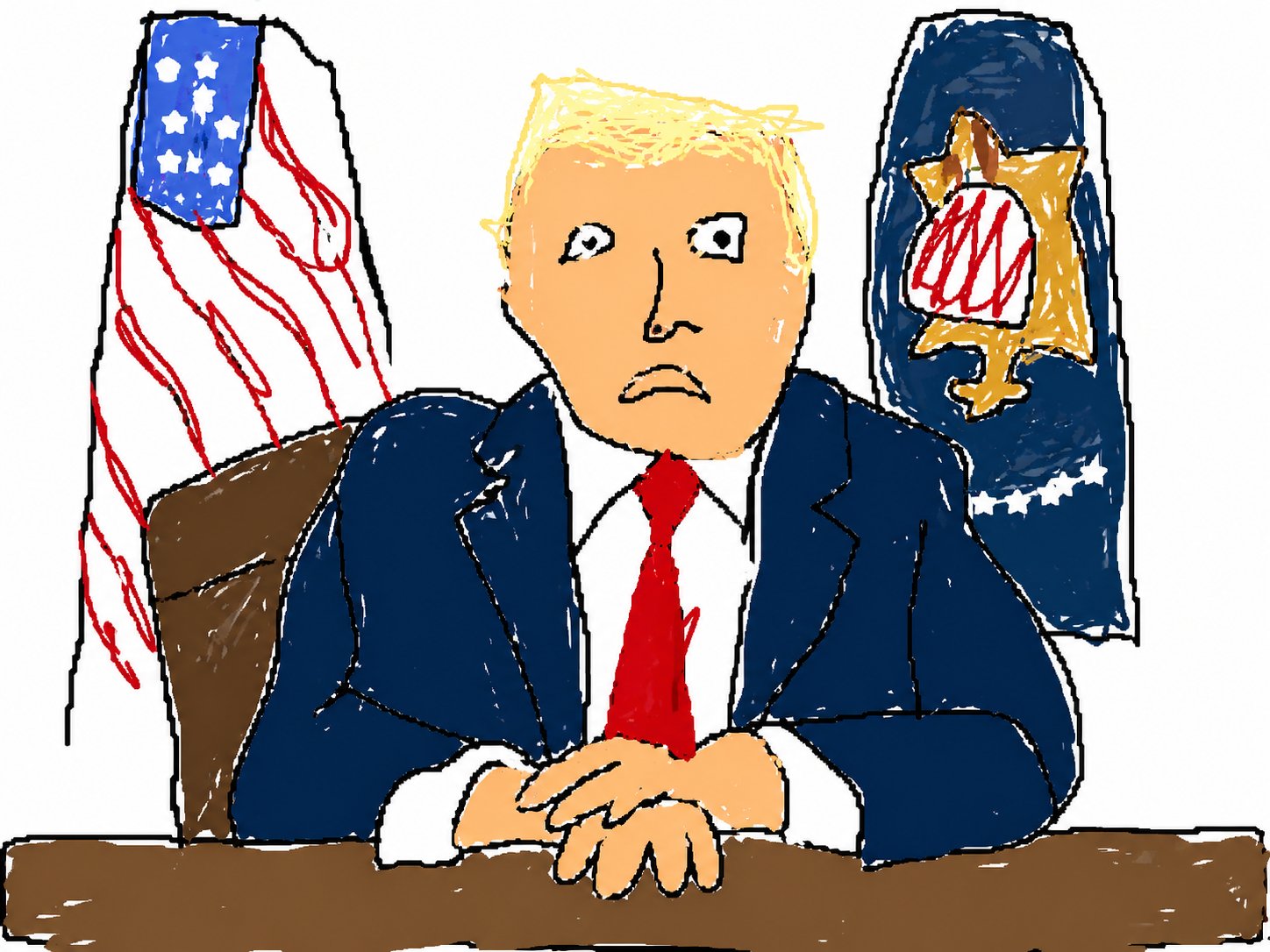 Example 2 after MS Paint style conversion