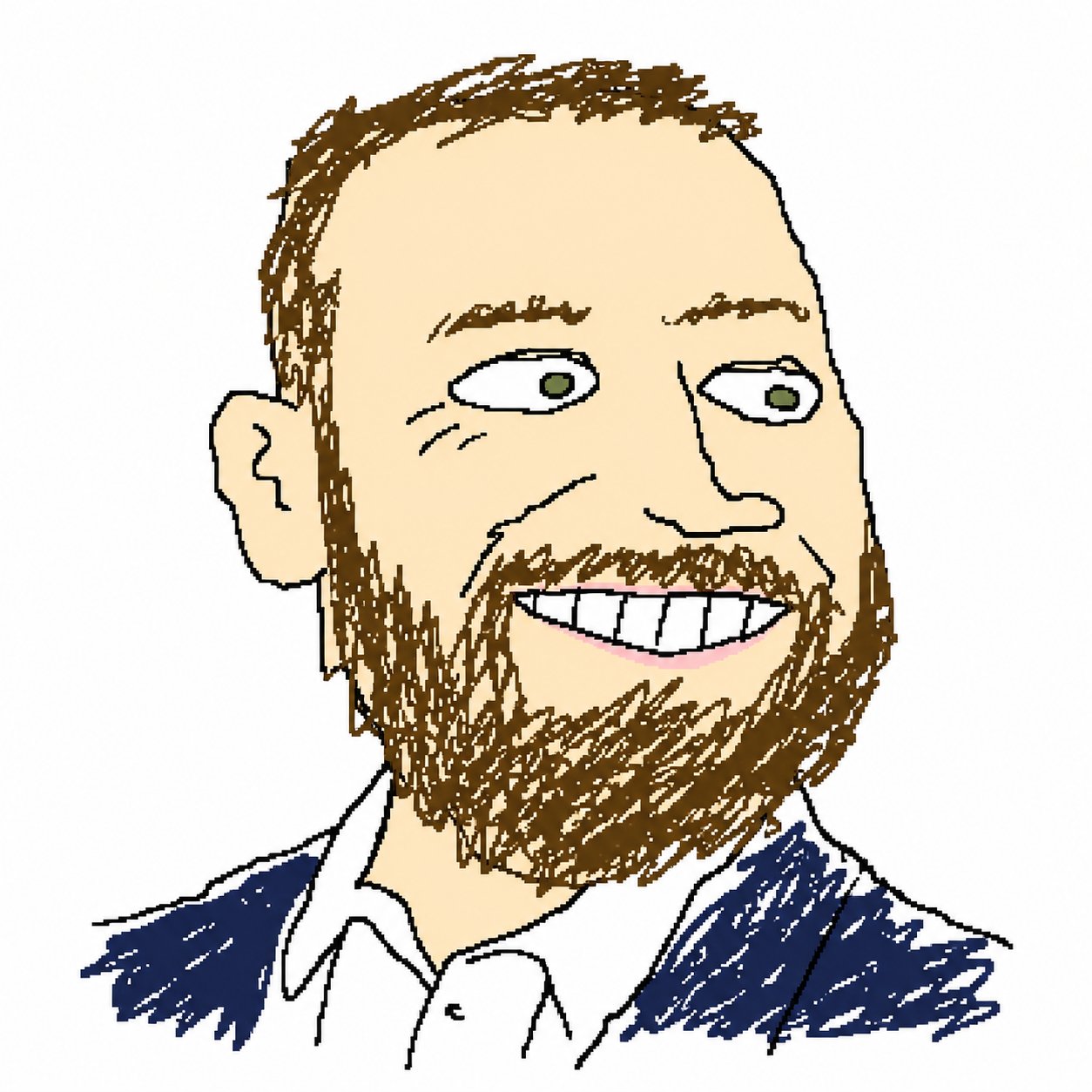 Example 7 after MS Paint style conversion