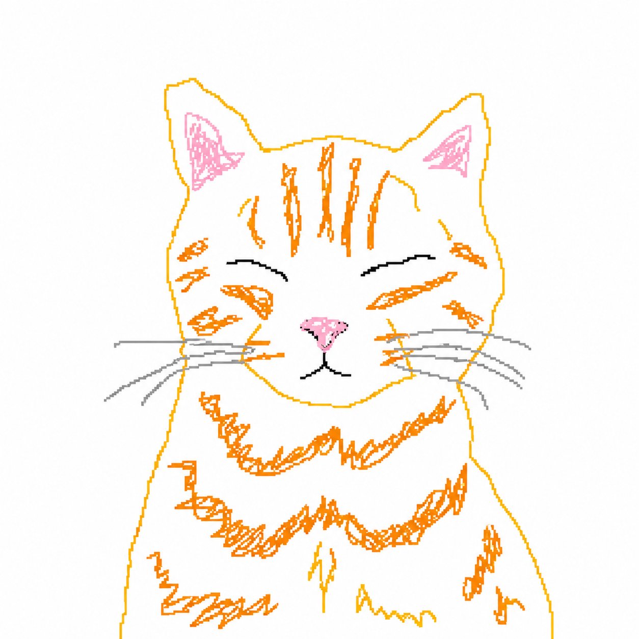 Example 8 after MS Paint style conversion